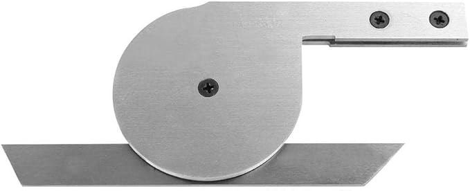 360 Degree Universal Bevel Protractor Angle Finder with Magnifying Glass for Internal And External Angle Measurement