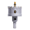 1-7/8" Carbide Hole Saw, Heavy Duty Metal Hole Cutter with Pilot Drill Bit for Cutting Stainless Steel, Metal Sheet and Aluminum Alloy (48mm | 1-7/8")