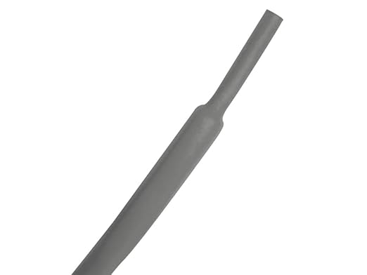 Kable Kontrol Heat Shrink Tubing - 1-1/2” Inch - 10' Ft Long, Gray Polyolefin - 2:1 Industrial Shrink Tube & Cable Sleeve for Electrical Wire Insulation - Rated for 600 V