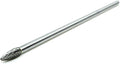 Benchmark Abrasives 6” Flame Shape Double Cut Tungsten Carbide Die Grinder Bits Metal Deburring Tool Rotary Burr, 1/4 Inch Shaft, Engraving Tool for Woodworking Shaping Carving (SH-2)
