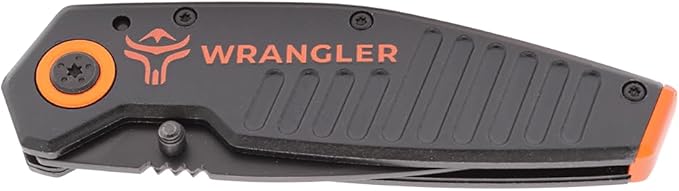 EDC Pocket Knife - Compact Every Day Carry Tactical Pocket Knife - 2.9" 8Cr13MoV Drop Point Partially Serrated Blade - Lightweight 3.2oz - Folding Knife