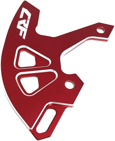 Dirt Bike Rear Brake Disc Guard & Dirt Bike Caliper Guard Compatible with CRF250R 2004-2017,CRF250X 2004-2017,CRF450R 2002-2017,CRF450X 2005-2017,CRF450RX 2017