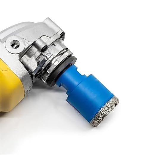 Drilax Pro Series 1-1/2 Inch Diamond Hole Saw for Angle Grinders | 1-3/8" Depth | 5/8"-11 Thread | Ideal for Shower Valves, Handles, Drain Pipes & Dry Drilling | Long Life