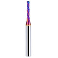 1/4 Inch Shank Up/Down Cut Spiral Router Bit | 1/8 Inch Cutting Dia x 3/4 Inch Length | Long-Life Coating - CNC Router Bits for Precision Engraving & Mortising