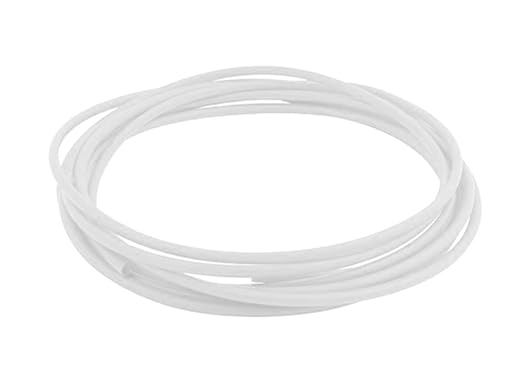 Kable Kontrol Heat Shrink Tubing - 3/32” Inch - 50' Ft Long, White Polyolefin - 2:1 Industrial Shrink Tube & Cable Sleeve for Electrical Wire Insulation - Rated for 600 V
