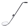 12-Inch LED Vehicle Inspection Mirror with 9 Lights,35" - 47" Retractable Extension Mirror for Car Undercarriage, Truck & Equipment Inspection, with Carrying Case