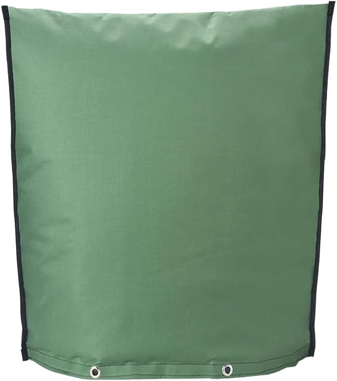 Outdoor Backflow Preventer Insulation Cover，Insulated Pouch for Winter Pipe Freeze Protection Sprinkler Valves in Snow or Sun Exposure, Waterproof Sprinkler Valve System Cover (16 " W x 20 " H, Green)