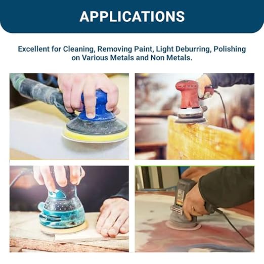 Benchmark Abrasives 2 Inch Sanding Discs Quick Change Nylon Surface Conditioning Discs, Drill & Die Grinder Sanding Disc Rust Remover for Metal Paint Stripper & Removal, Polishing - (25 Pack)(Coarse)