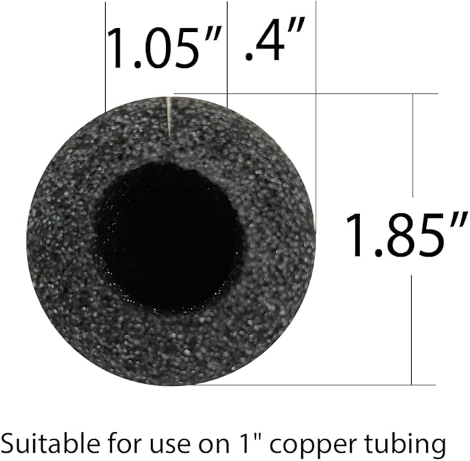 Foam King Brand Insulating Foam Pipe Covers