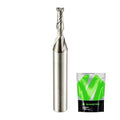 Upcut Spiral Router Bit 1/4 Inch Shank 1/8 Inch Cutting Dia. CNC Up Cut Router Bit Solid Carbide, Ideal for Wood Cutting, Slot Mortise, Engraving