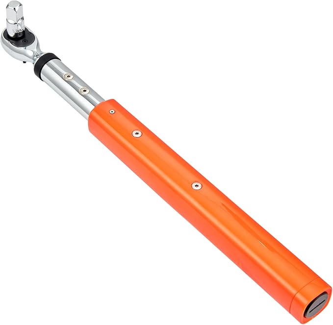 VEVOR Digital Torque Wrench, 3.7-37ft.lb/5-50n.m 3/8" Drive Electronic Torque Wrench Set, 3-Mode Adjustable Torque Wrench Set with LED Buzzer Calibration