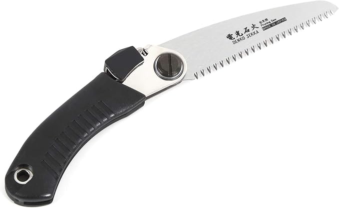 Japanese Pull Saw for Woodworking and Wood Craftsmanship, Long Handle with Precision Blade and Cutting Power, Heavy Duty Steel, Angled Positioning