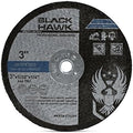 BHA Metal and Stainless Steel Cut Off Wheels for Die Grinders, 3” x 1/32” x 1/4” - 25 Pack