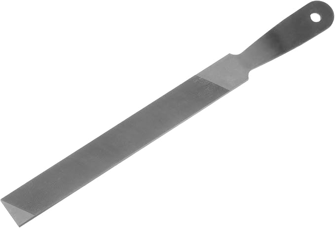 HARFINGTON Farmers Own Files 8 Inch High Carbon Steel Single Cut Flat Hand Rasp File for Deburring and Removing Material