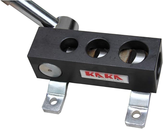 KAKA INDUSTRIAL Pipe and Tube Notcher Manual for 7/8 in, 1 in, 1-1/4 in Outside Diameter, 90 Degree High Precision Light Weight RA-6
