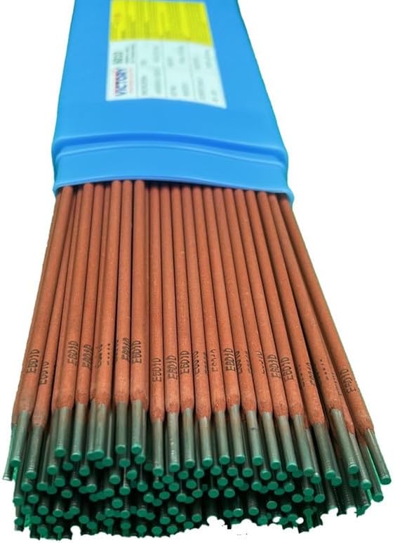 6010 Welding Rod 1/8", E6010 Stick Welding Electrodes 5Lbs with Smooth Stable Arc E6010 1/8" (1/8" 5 Pound Box) E6010-125-5