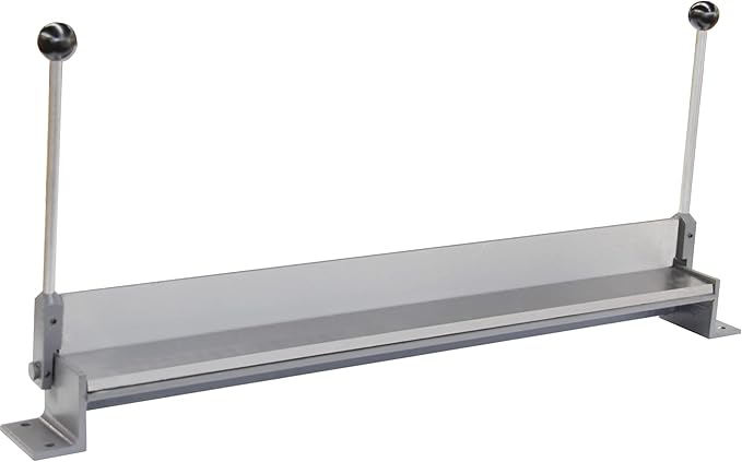 KAKA INDUSTRIAL Sheet Metal Brake, 30-Inch Portable Metal Brake Bender, 0-90 Degrees Adjustable Angle Bending Break for 20-Gauge Mild Steel and 16-Gauge Aluminum Capacity Brake W-3018