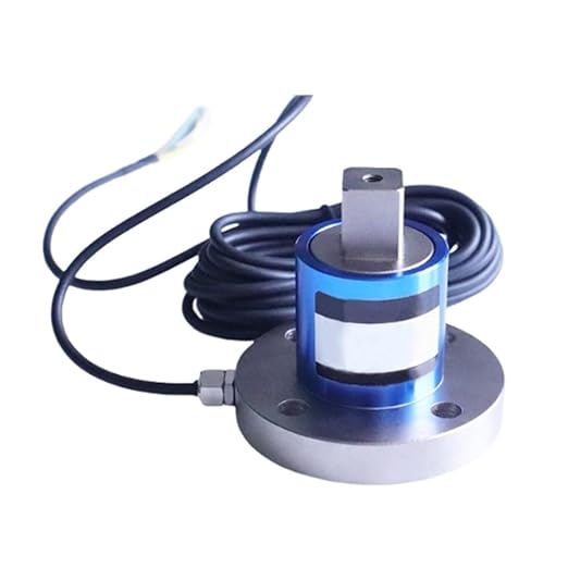 Reaction Torque Sensor 2-2000 Nm, Flange to Square Drive, High Precision Torque Transducer for Testing & Calibration (Output Signal: 4-20mA(Equip Transmitter), 200 Nm)