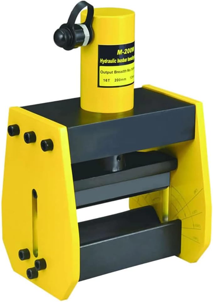 Hydraulic Busbar Bender (8") Bus Bar Bending Tool Copper Aluminum Metal M-200W