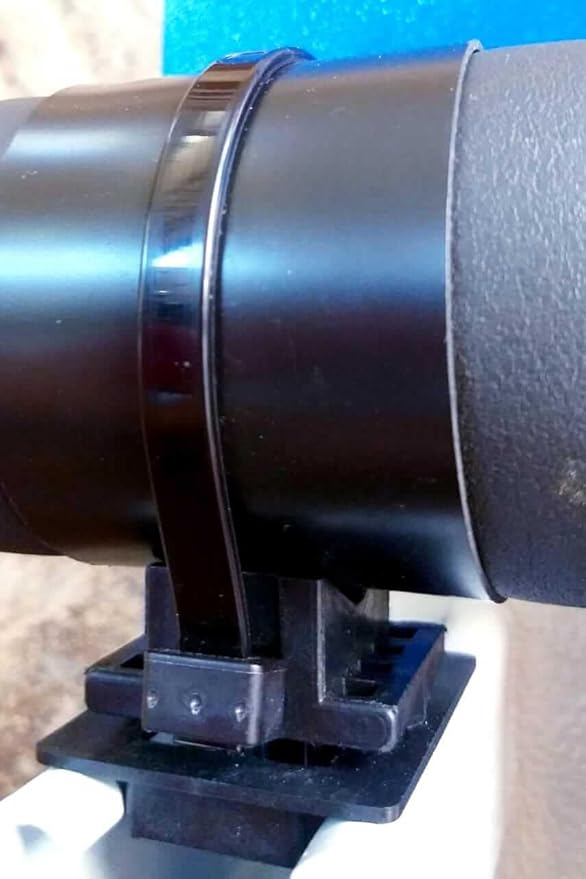 Strut Clamp for Piping and Conduit (10pcs & 100pcs), 3/8" to 5" Universal Size, Tool-Free Install, Made in USA, Non-Corrossive, Non-Conductive. (Uniclamp + Nylon Strap, 10)