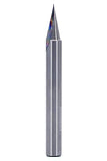 YONICO Router Carving Bits CNC Engraving Solid Carbide V Groove 22 Degree Zero Point 1/4-Inch Shank 14106q