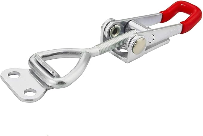 Adjustable Toggle Latch Clamp 4001, 330 Lbs 150Kg Holding Capacity, 4001 Heavy Duty Quick Release Pull Latch Toggle Clamp 6PCS