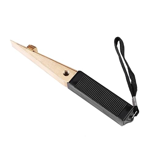 Feeler Gauge Metric Portable,Wedge-Shaped 1-15mm for House Engineering Inspection Flatness Measuring Tool,1Pcs(0.2mm)