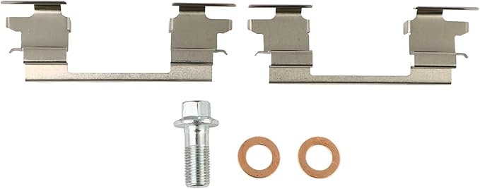 SCITOO 18B4934 18B4935 Rear Left & Right Disc Brake Calipers w/Bracket Fit For Chev For Express 2500 2003-2020,For GMC For Savana 3500 2003-2020, Double Pistons