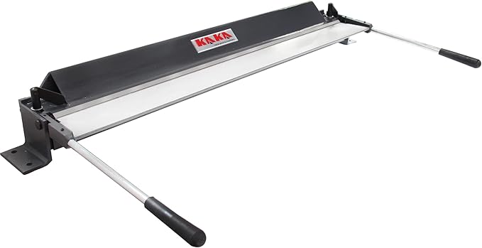 KAKA INDUSTRIAL Sheet Metal Brake, 40-Inch Metal Brake Bender, 0-135 Degrees Adjustable Bending Brake, Portable 20-Gauge Mild Steel Capacity Siding Brake W-4018