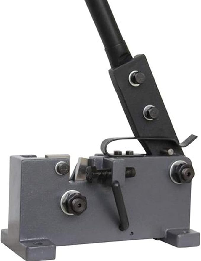 KAKA INDUSTRIAL MS-20 Manual Sheet Metal Shears - Cuts Square Steel, Rebar, Rod, Flat Bar, Round Steel up to 0.79 in / 20mm