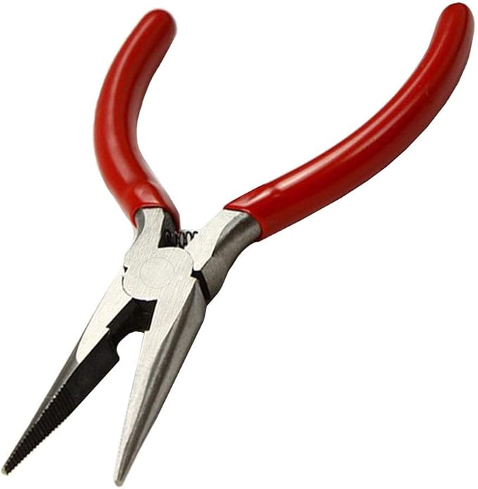 Dykes Needle Nose Pliers with Wire Cutter (5-Inch)