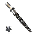 9/16" Reamer Drill Bit for Metal, M2 HSS Taper Reamer for Steel, Alloy, Wood, Plastic to Align, Enlarge Holes – 5-Spiral Flutes, 1/2" Non-Slip Shank, 14mm Car Reamer, Bridge Construction Reamer.