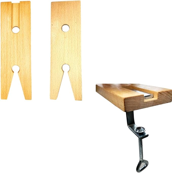 Bench Pin Clamp Set V-Slot for Workbench Wooden Jewelry Making Tool JZ-V-1