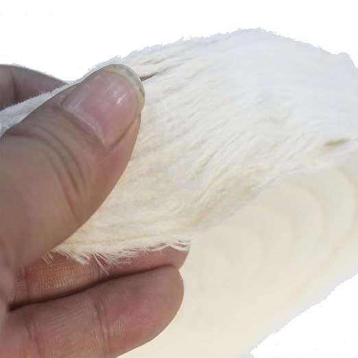 𝐋𝐮𝐨 𝐤𝐞 6'' 70 Ply Cotton Buffing Wheel - 1/2'' Arbor Premium Cloth Abrasive Cotton Polishing Buffing Wheels for Bench Grinder