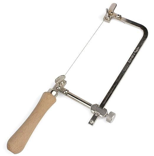 2M Wire Saw + Coping Saw Steel Frame for Wood Stone Jade Metal Cutting Multifunction Hand Tool