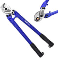 ZrgGea 18 inch Heavy-Duty Cable Cutter | Industrial-Grade, Forged T8 Alloy Steel, HRC56, Sharp Cutting for Cables and Wire Ropes