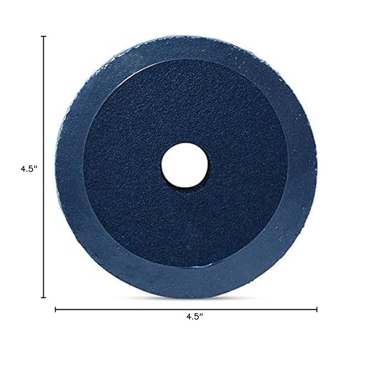 BHA Zirconia Resin Fiber Sanding and Grinding Discs, 4.5” x 7/8”, 60 Grit - 25 Pack