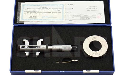 Shars 0.2-2.2" Inside Micrometer 0.00024" Accuracy, 0.001" Graduation 303-2100 P)