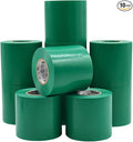 WOD ETC766 Professional Grade General Purpose Green Electrical Tape UL/CSA Listed core. Vinyl Rubber Adhesive Electrical Tape: 3 inch X 66 ft - Use at No More Than 600V & 176F (Pack of 10)
