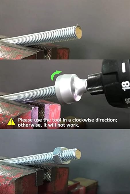 ASA Tools Deburring External Chamfer Tool, Deburring Drill Bit, Remove Burr Tools (Deburring Chamfer & Countersink Bit Kit 3 Pack)