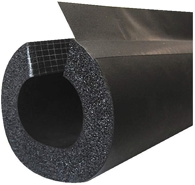 BriskHeat INSUL312 Insul Insul-Lock 3-1/2 in (89 Mm) Double Seal Tube with PVC Overlap Tape - Flexible Pipe Insulation