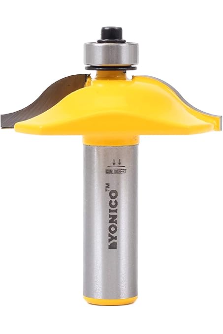 YONICO Raised Panel Cabinet Door Router Bits 2-Inch Diameter 1/2-Inch Shank 12137