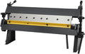 24" Box and Pan Brake W-2420A Sheet Metal Brake 0-135° Metal Steel Bender 20 Gauge Mild Steel Pan and Box Brake with Adjustable Removable Fingers Pan Box Brake for Metal Bending
