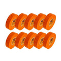 GTSE Orange Electrical Tape, 10 Rolls – Waterproof, Industrial Grade Vinyl, 3/4 in x 66ft– Strong Self-Adhesive PVC Electric Tape for Wire Insulation, 7 Mil, 600V – UL/CSA Listed