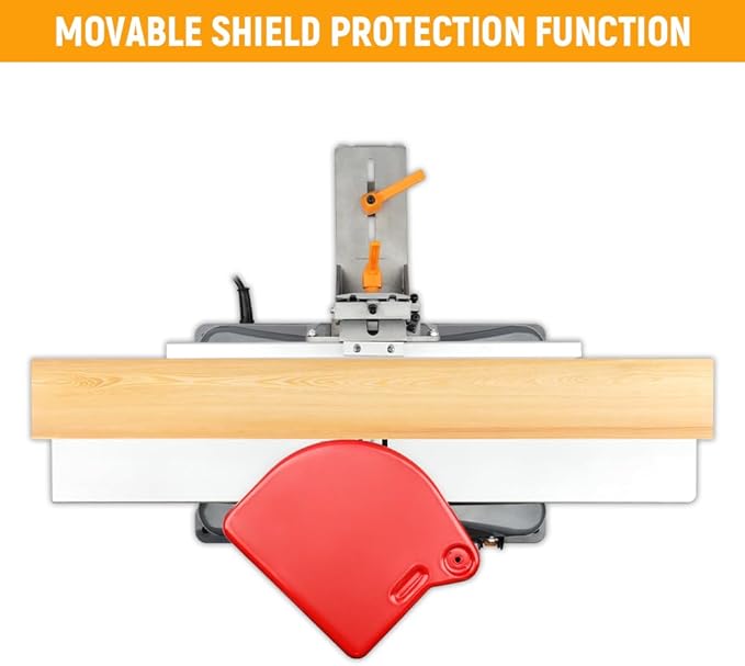 Hoteche 6-Inch Benchtop Jointer - 10.6-Amp Wood Jointer Machine
