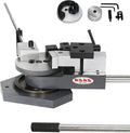 KAKA INDUSTRIAL Universal Bender, High Capacity Metal Bender, Strip Steel, Flat Steel, Round Steel, Angle Steel Rod Bender, Hot and Cold, Bar Bending Machine SBG-40