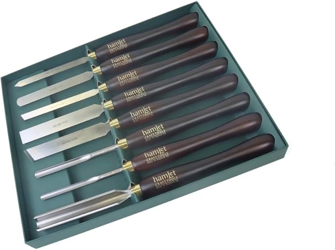 8-Piece Wood Turning Tools Boxed Set by Henry Taylor (HCT167)