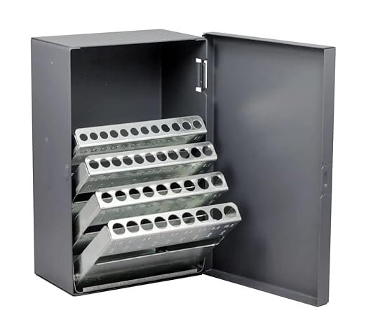 Drill America Drill Bit Index/Case, 6mm - 10mm by 0.1mm (41 Sizes), 11200, HUT4041