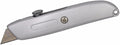 Wideskall® Heavy Duty Box Cutter Retractable Blade Metal Utility Knife (Pack of 1)