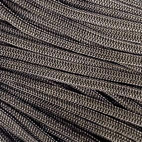 The Paracord Store | Type III 550 Paracord - 50 FT Hank, Charcoal Grey | Heavy Duty 7 Strand Tactical Paracord - USA Made Nylon Outdoor Parachute Cord for Camping, Fishing & More - Survival Cord